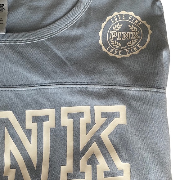 NWOT Victoria’s Secret Pink Batwing Oversized Baseball 3/4 T-shirt (size S) - Picture 2 of 11